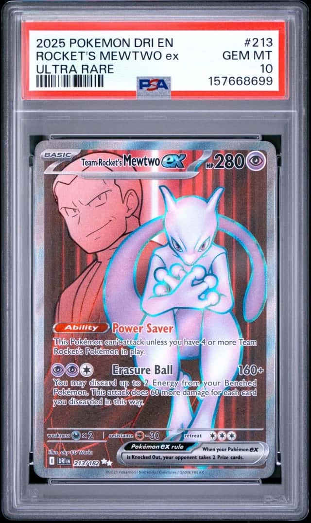 ROCKET'S MEWTWO ex