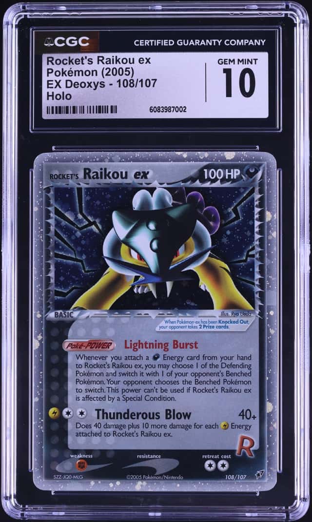 Rocket's Raikou ex