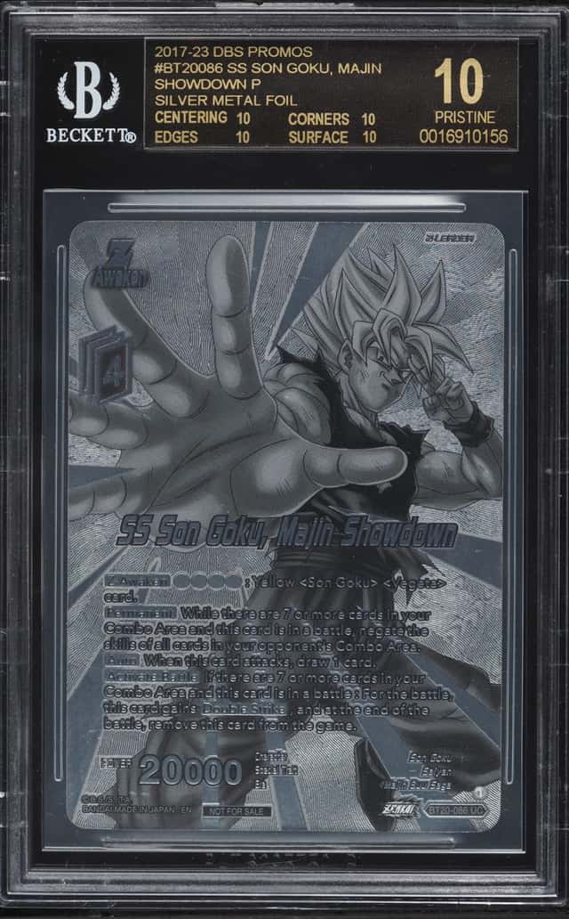 SS Son Goku, Majin Showdown P/(Silver Metal Foil)