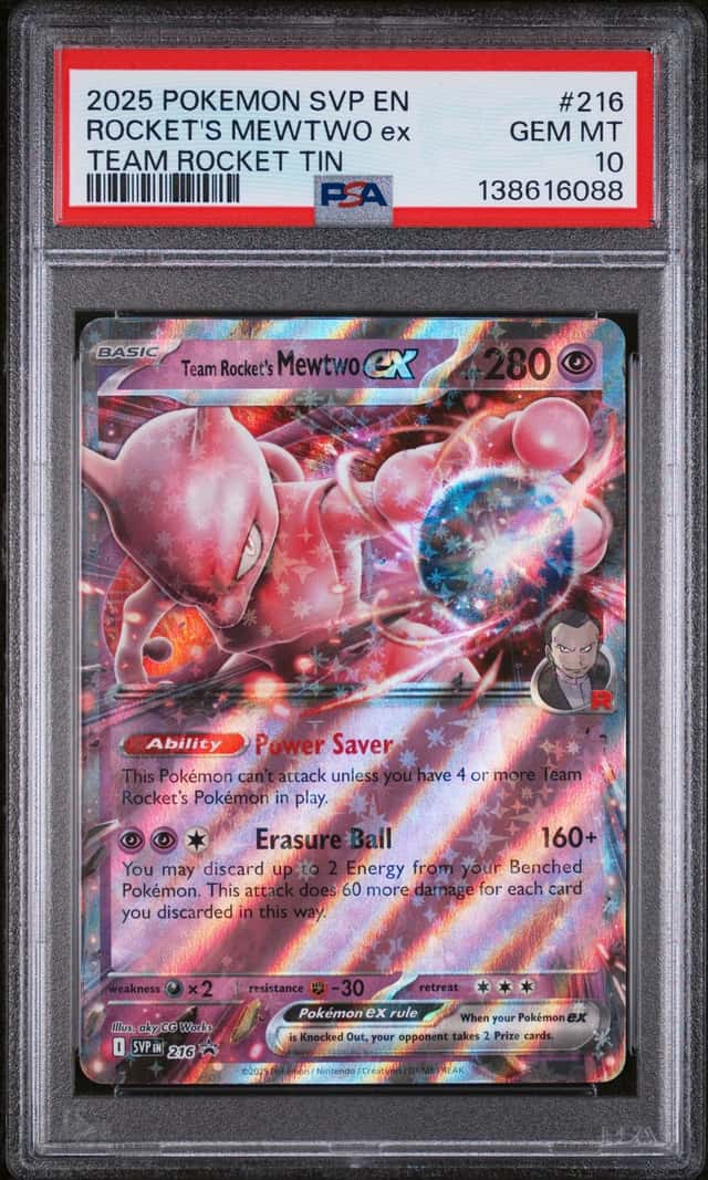 ROCKET'S MEWTWO ex