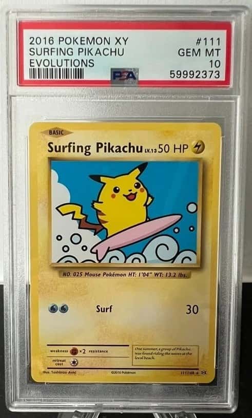 Surfing Pikachu