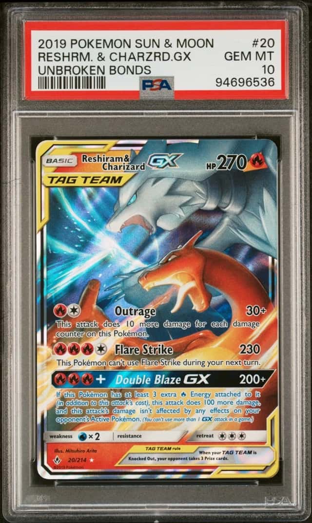 Reshiram & Charizard GX