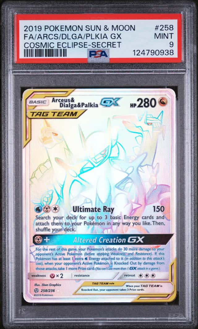 Arceus & Dialga & Palkia GX
