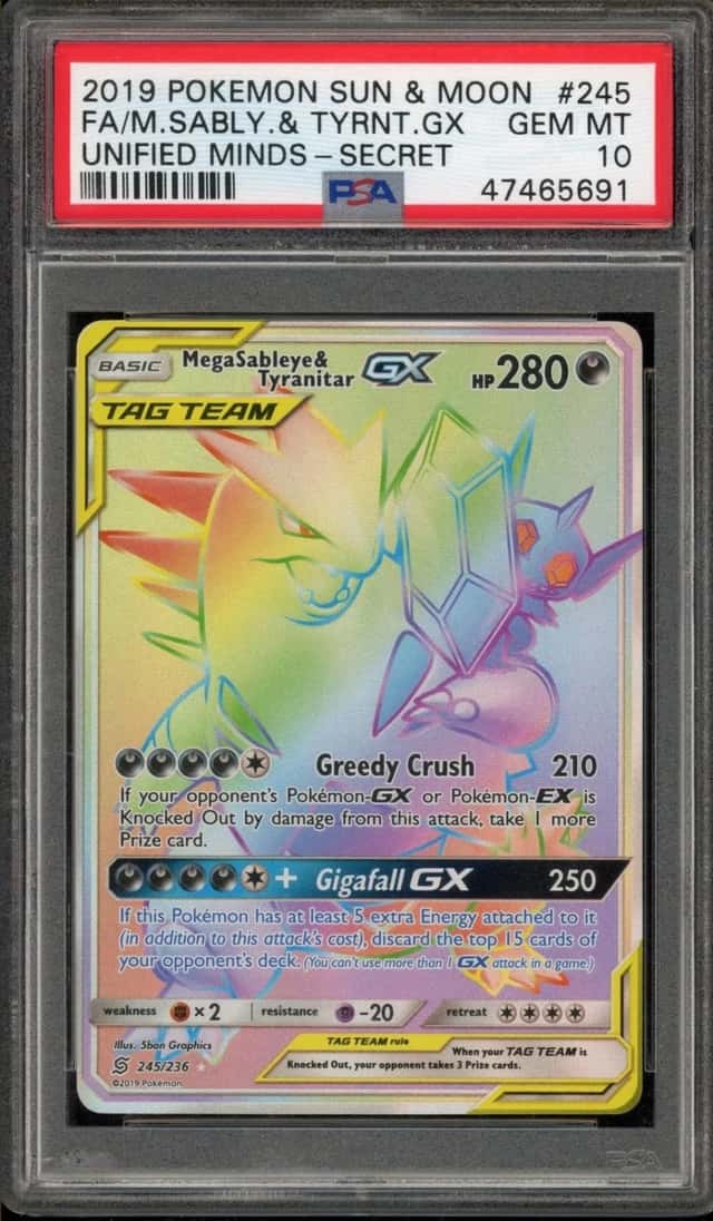 Mega Sableye & Tyranitar GX