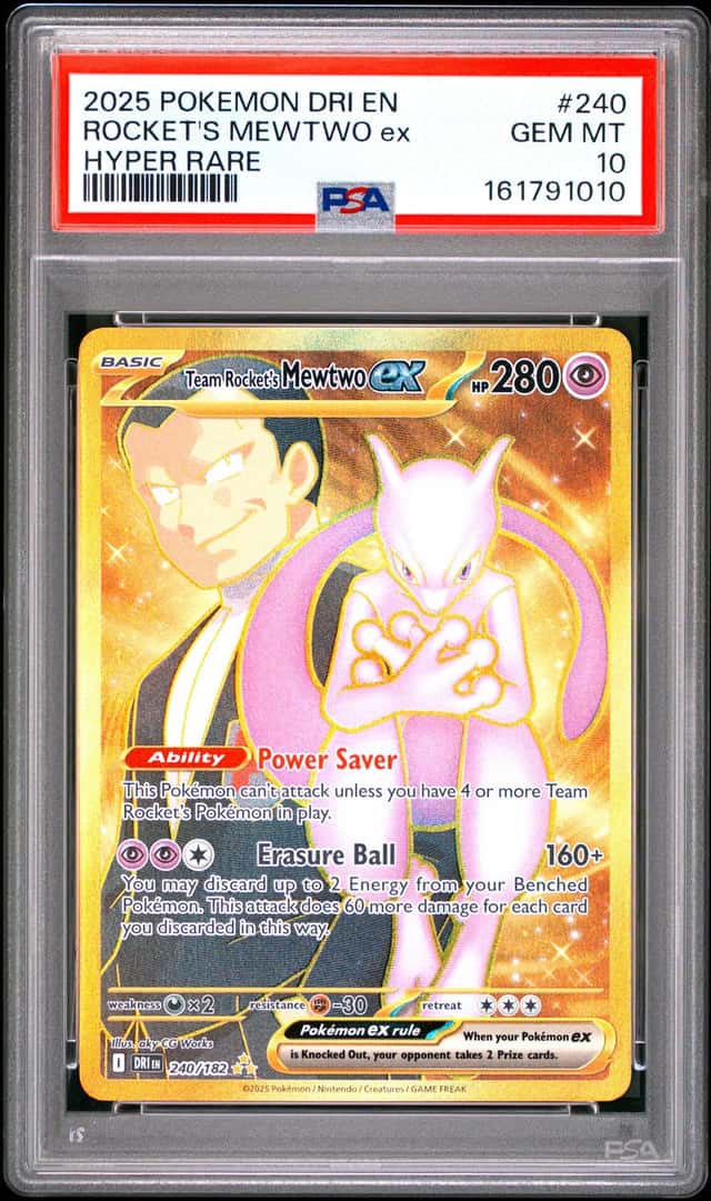 ROCKET'S MEWTWO ex