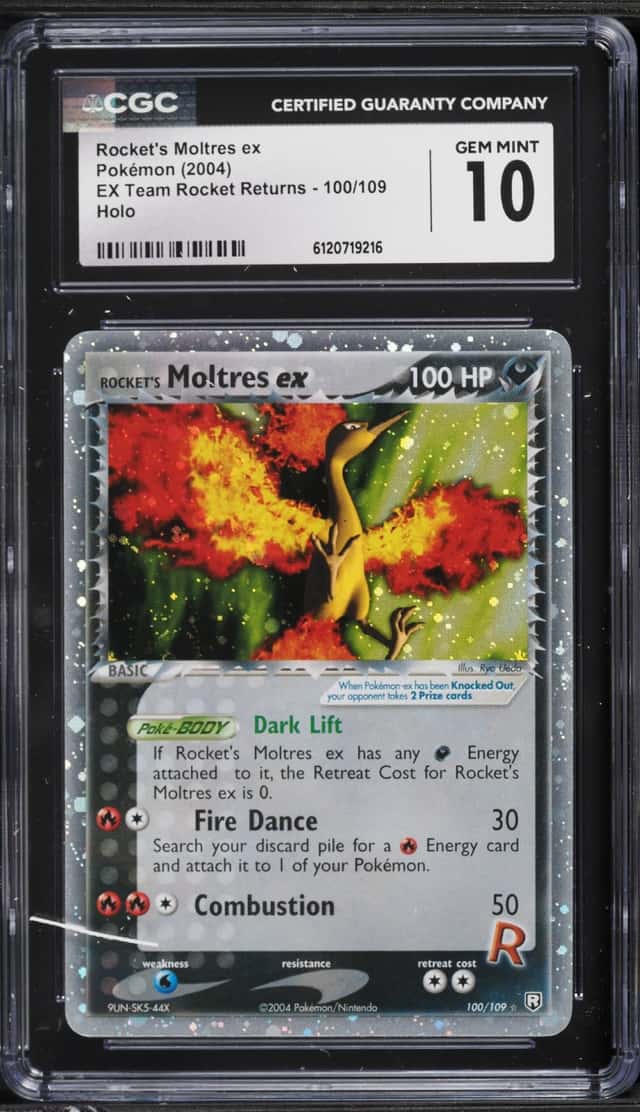 Rocket's Moltres EX