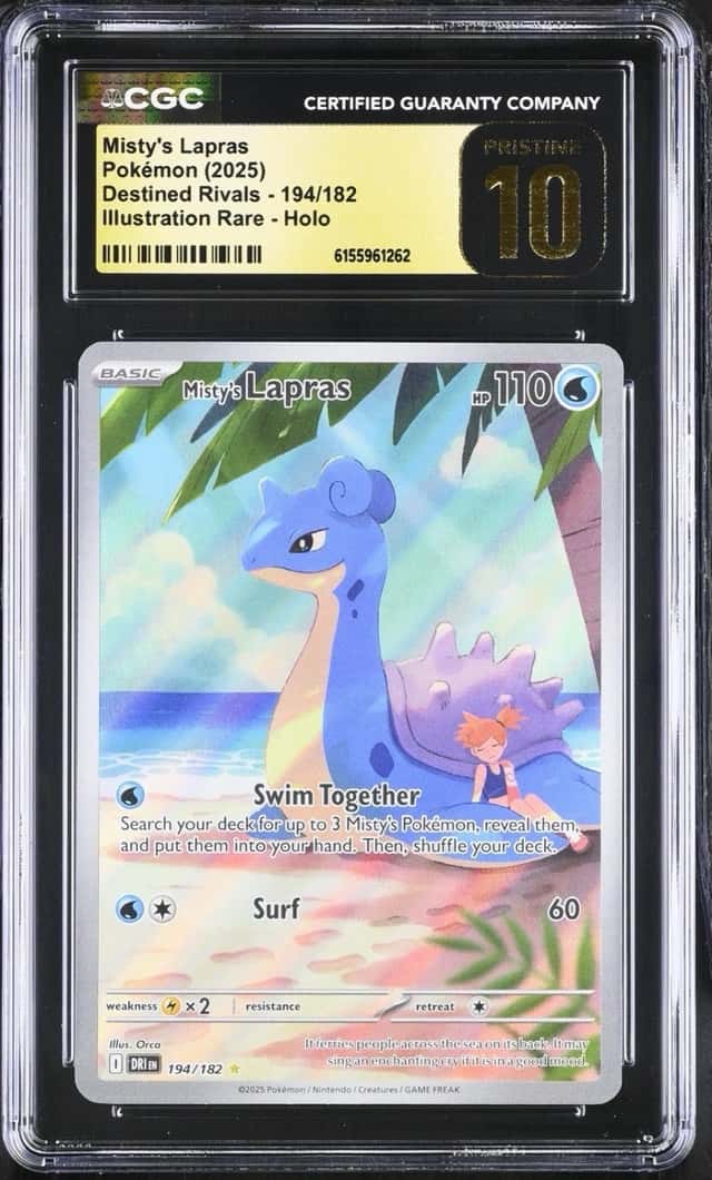 Misty's Lapras