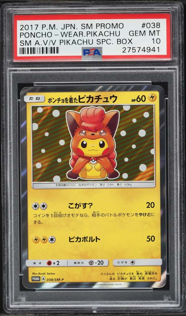 Poncho-Wearing Pikachu