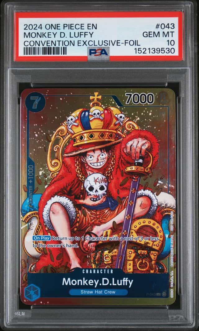 2024 One Piece Promo Convention Exclusive Foil Monkey D. Luffy #P043