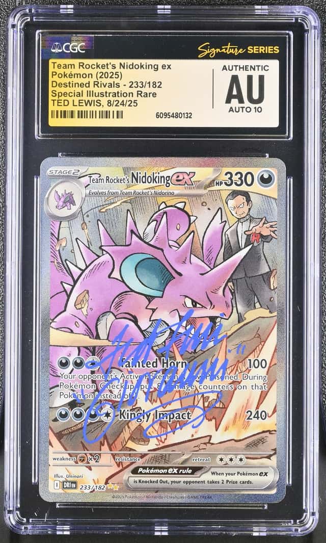 ROCKET'S NIDOKING ex