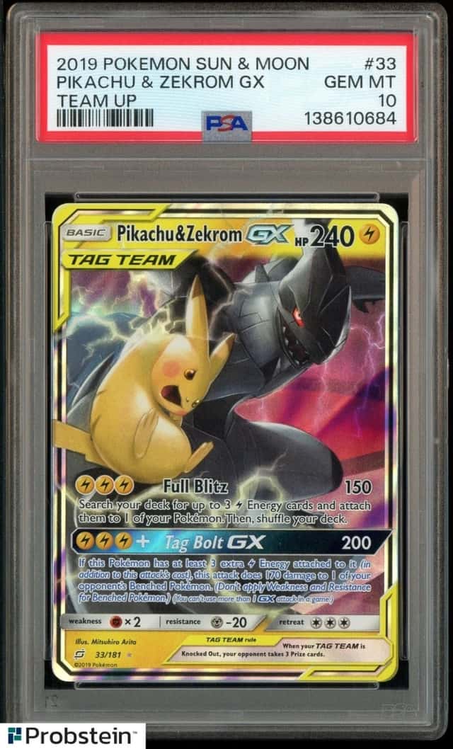 Pikachu & Zekrom GX