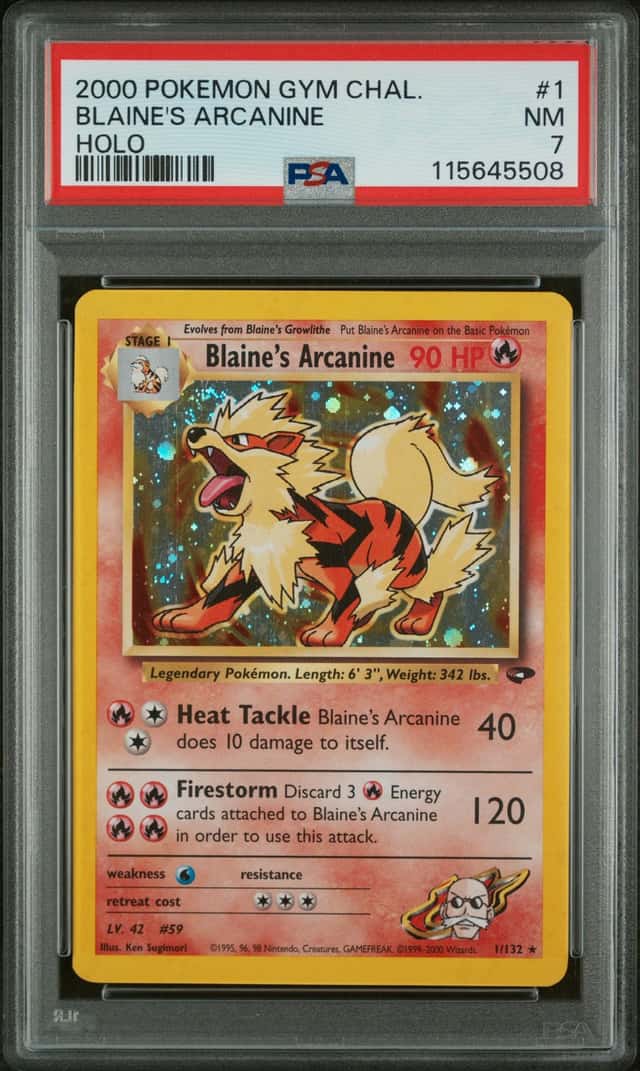 Blaine's Arcanine