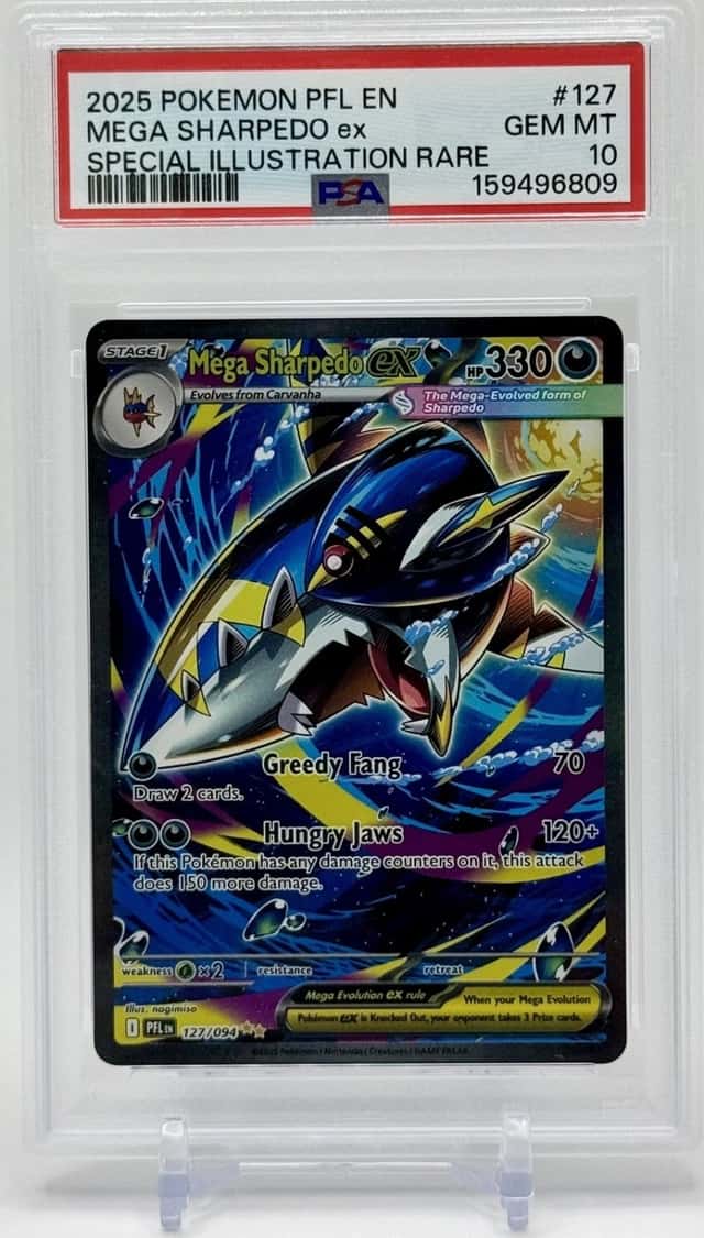 MEGA SHARPEDO ex
