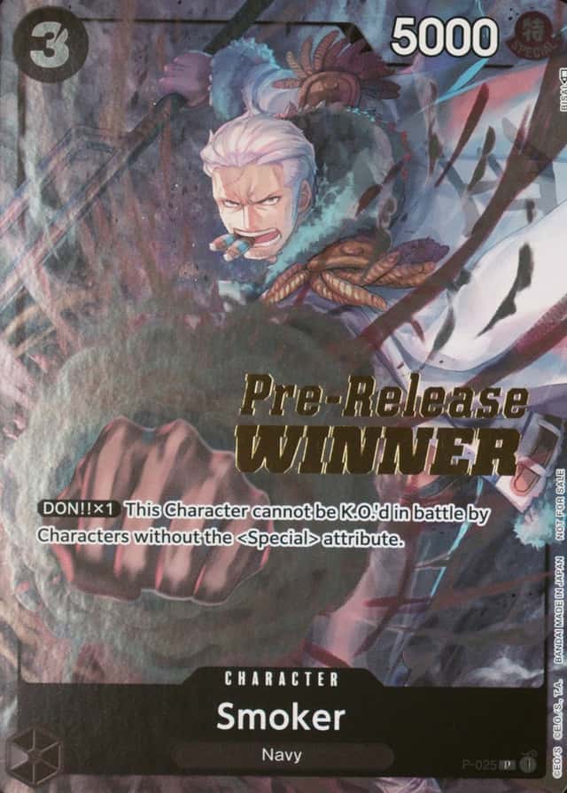 Op Alt Art · Prerelease · Paramount War Winner