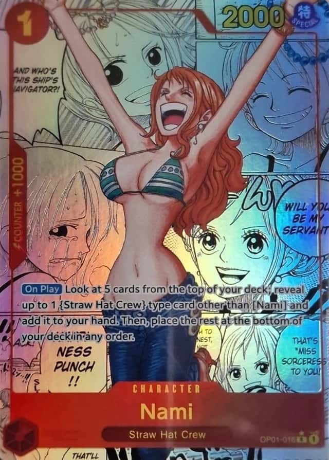 Non-Holo · Op Manga Art