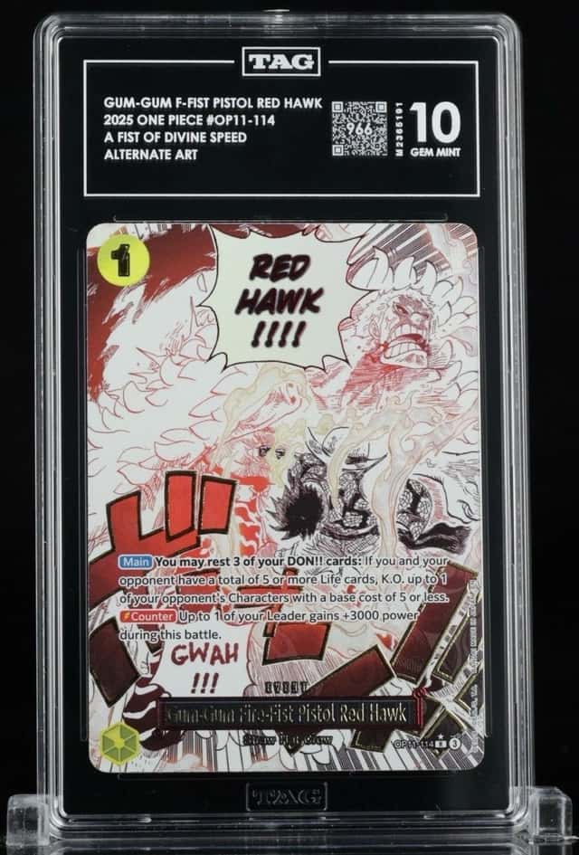 Gum-Gum Fire-Fist Pistol Red Hawk
