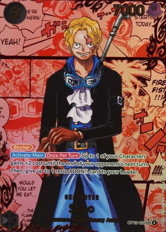 Op Red Manga Art