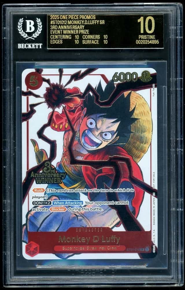 Monkey.D.Luffy SR/(3rd Anniversary Event )