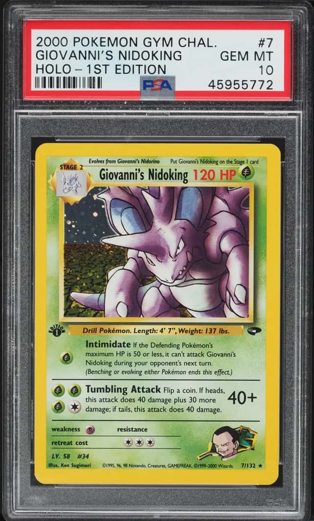 Giovanni's Nidoking