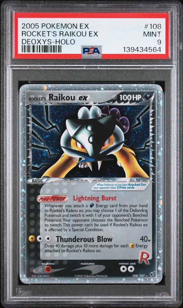 Rocket's Raikou ex