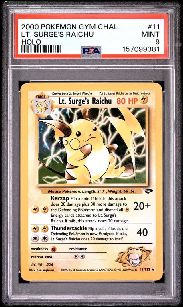 Lt. Surge's Raichu