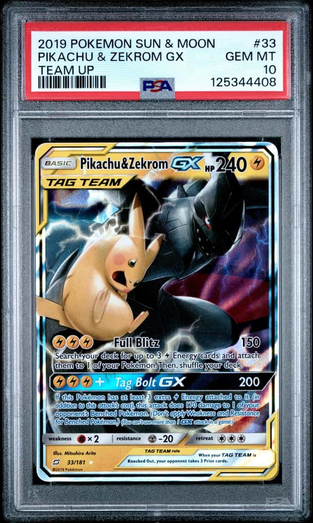 Pikachu & Zekrom GX