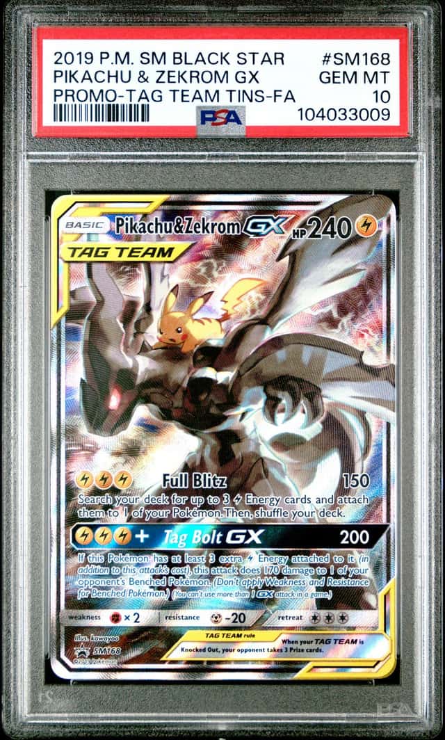 Pikachu & Zekrom GX