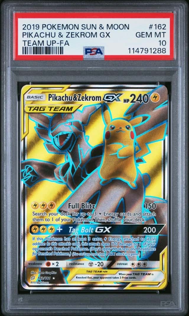 Pikachu & Zekrom GX