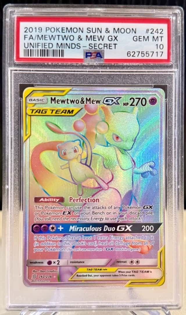 Mewtwo & Mew GX