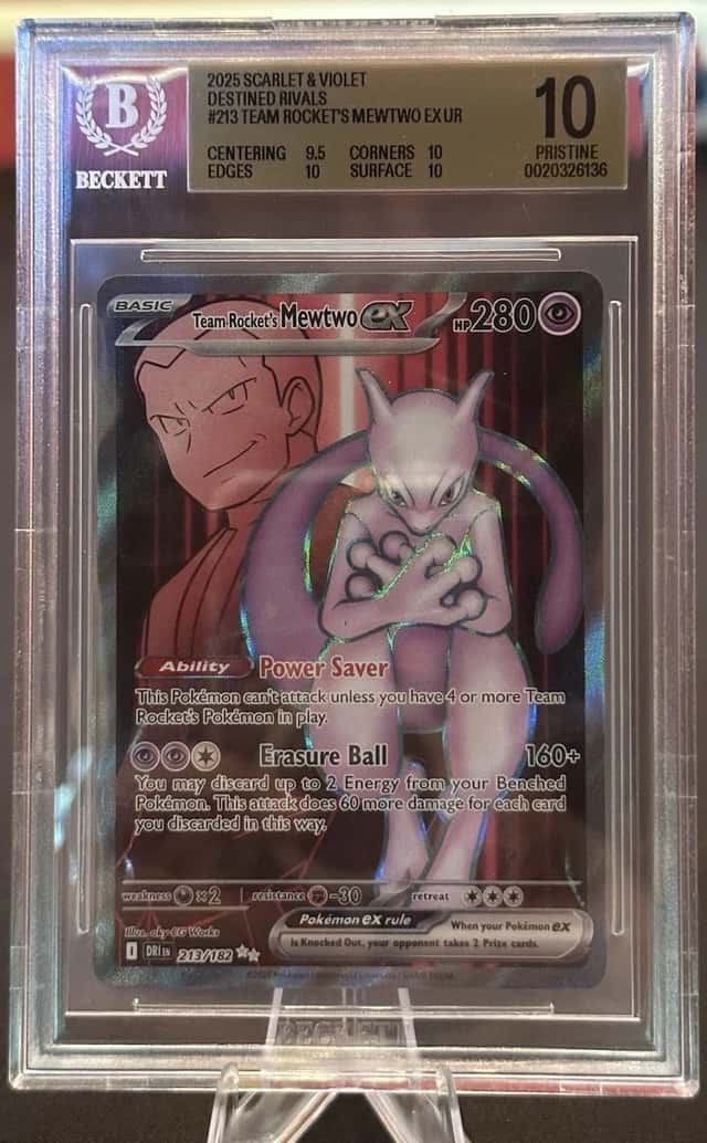 ROCKET'S MEWTWO ex
