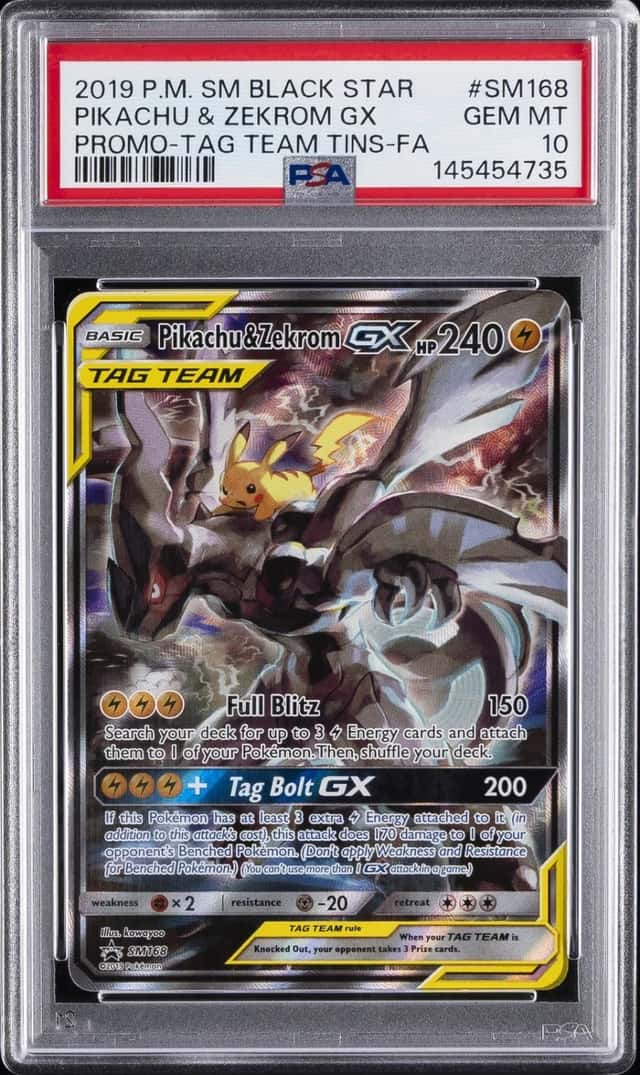 Pikachu & Zekrom GX