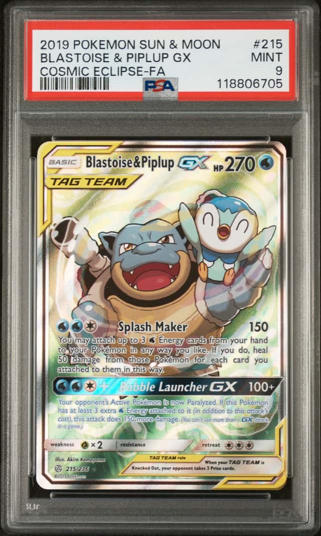 Blastoise & Piplup GX