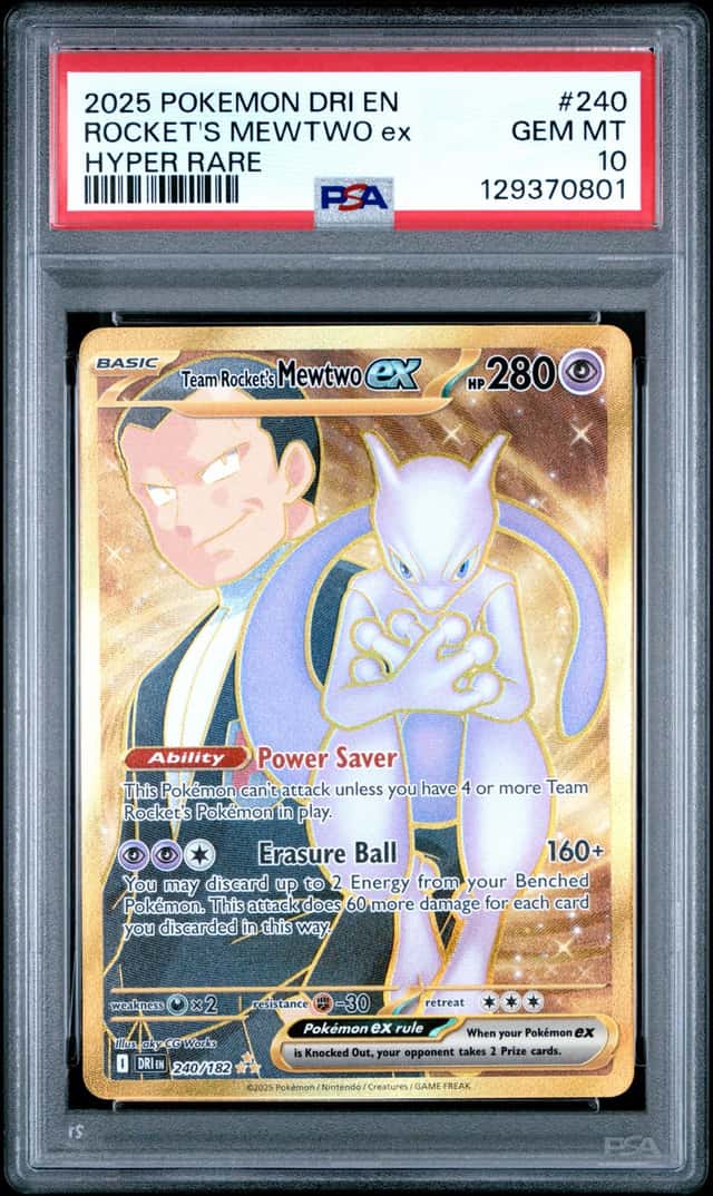 ROCKET'S MEWTWO ex