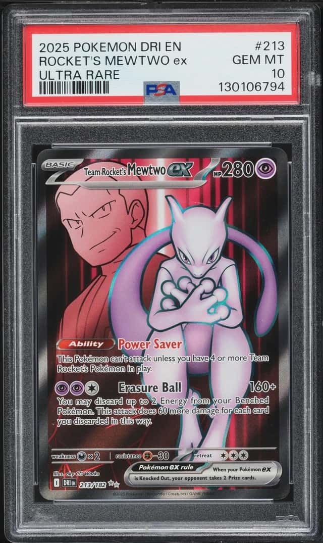 ROCKET'S MEWTWO ex