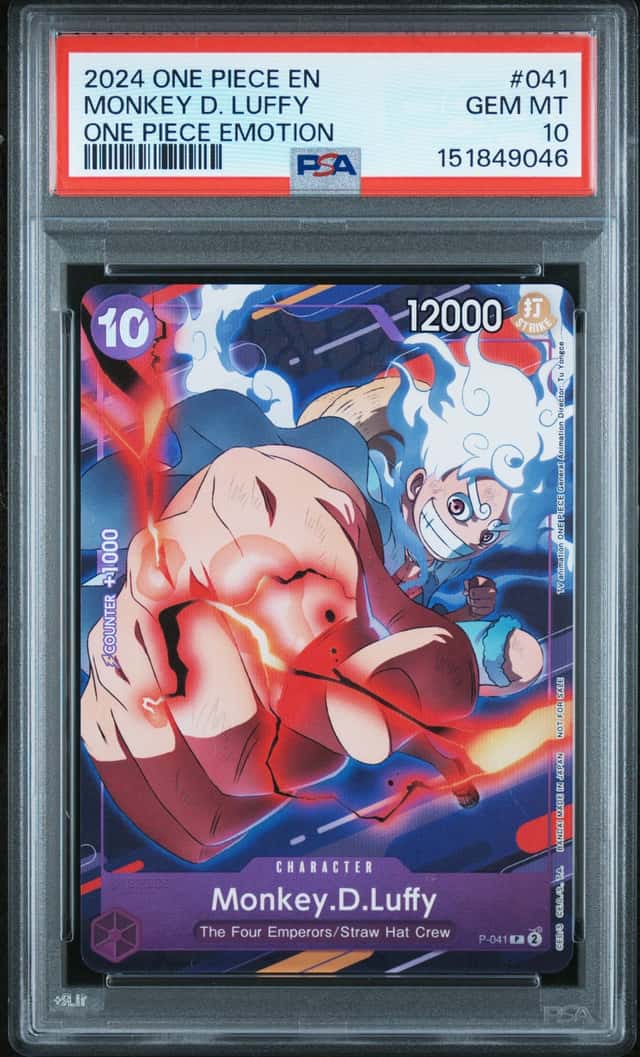 2024 One Piece Tournament Promo One Piece Emotion Monkey D. Luffy #P-041