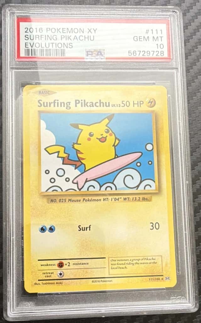 Surfing Pikachu