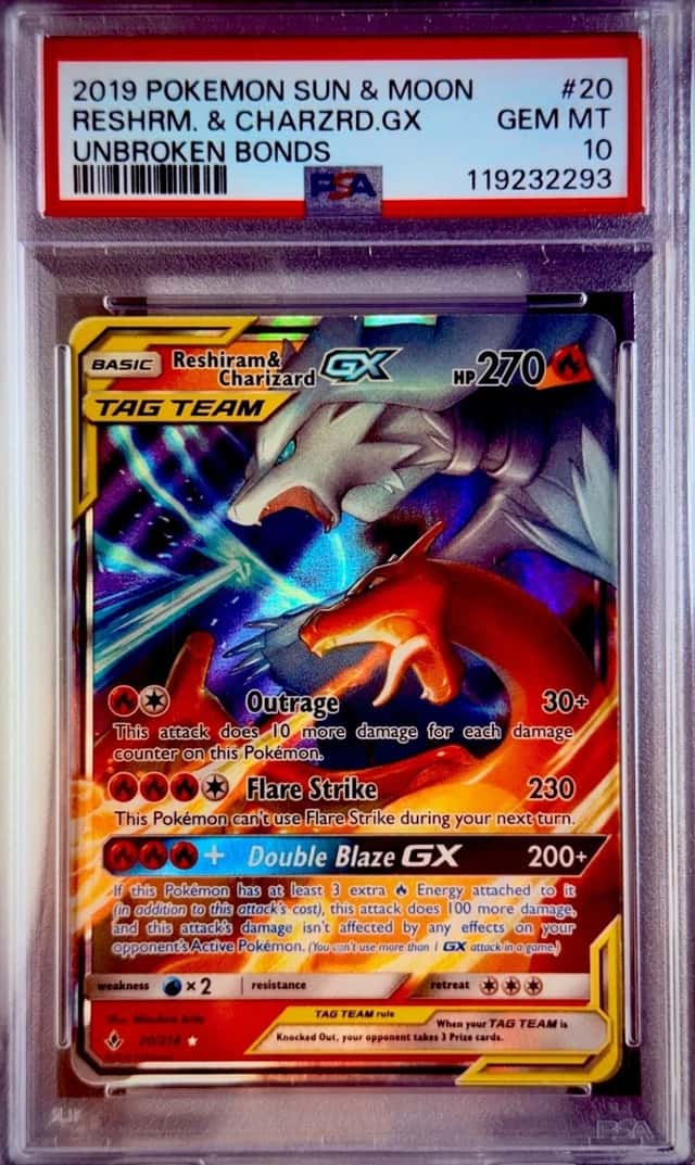 Reshiram & Charizard GX