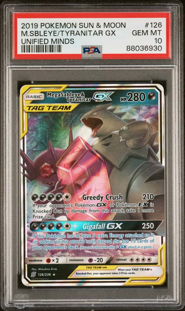 Mega Sableye & Tyranitar GX