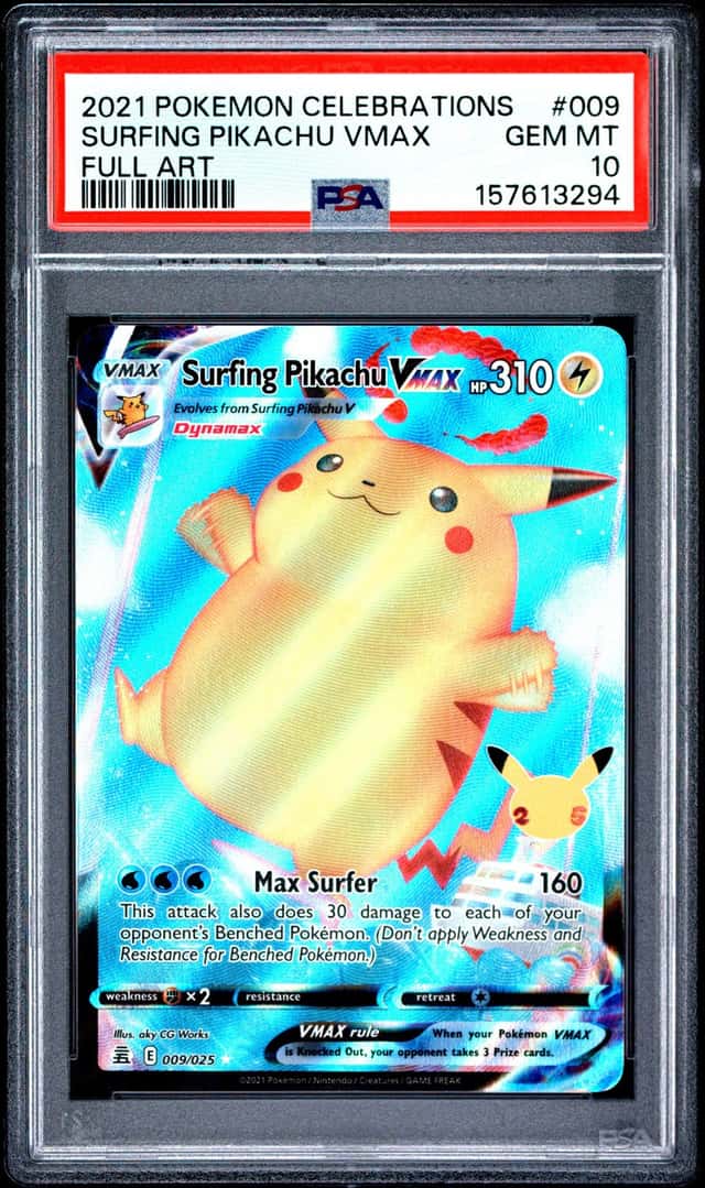 Surfing Pikachu VMAX