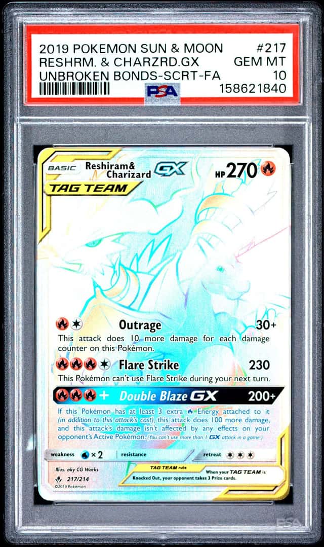 Reshiram & Charizard GX
