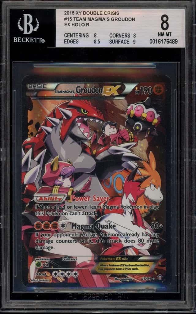 Team Magma's Groudon EX
