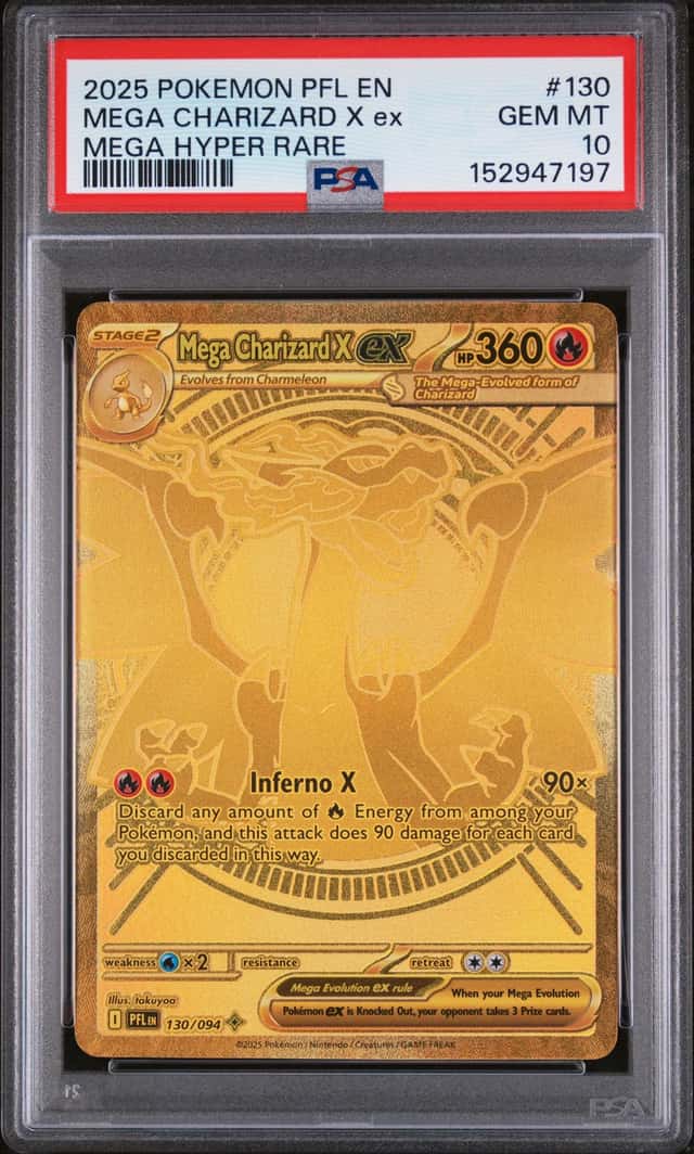 MEGA CHARIZARD X ex