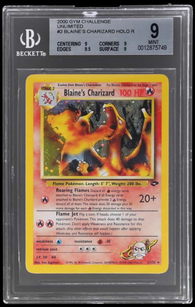 Blaine's Charizard