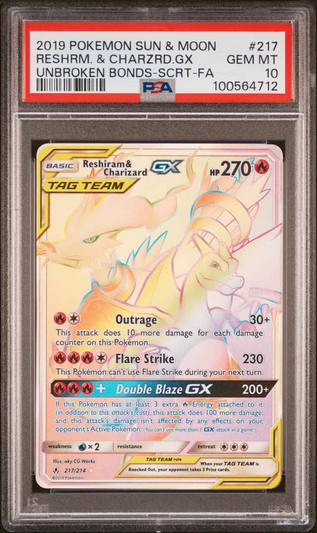 Reshiram & Charizard GX
