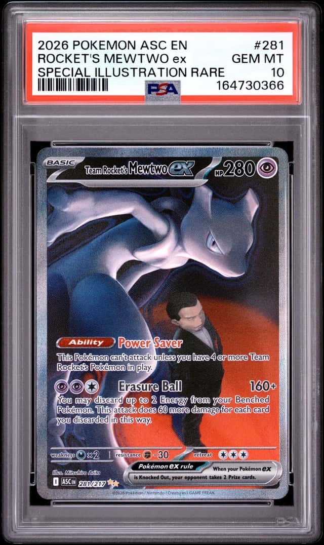 ROCKET'S MEWTWO ex