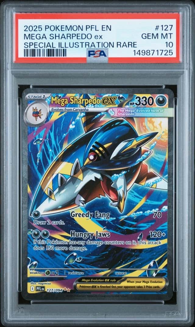 MEGA SHARPEDO ex