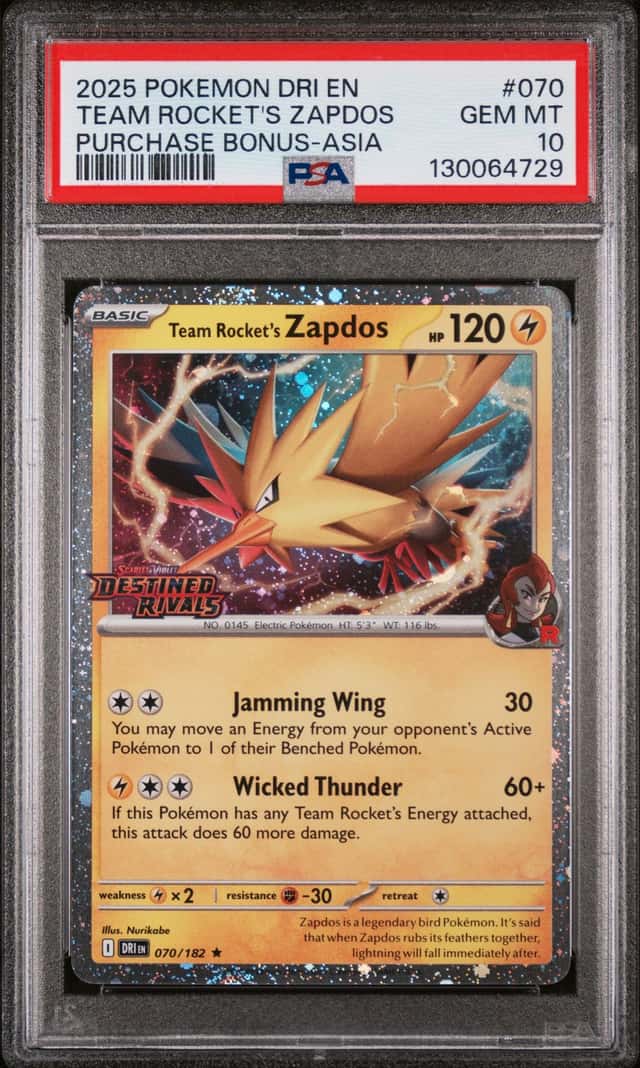 Team Rocket's Zapdos