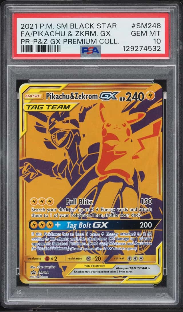 Pikachu & Zekrom GX