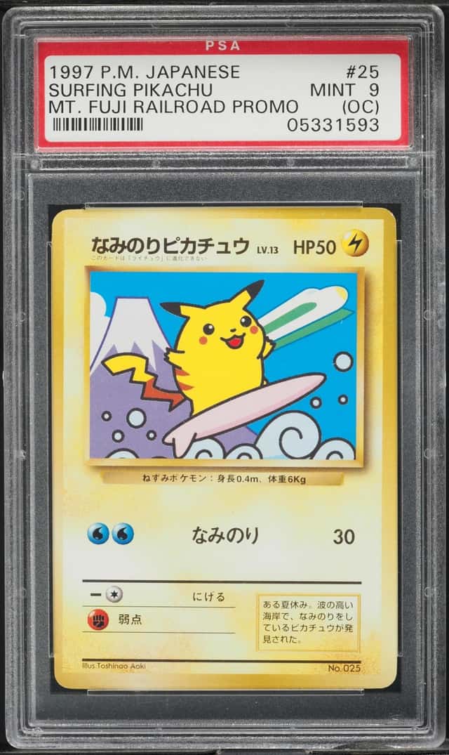 Surfing Pikachu