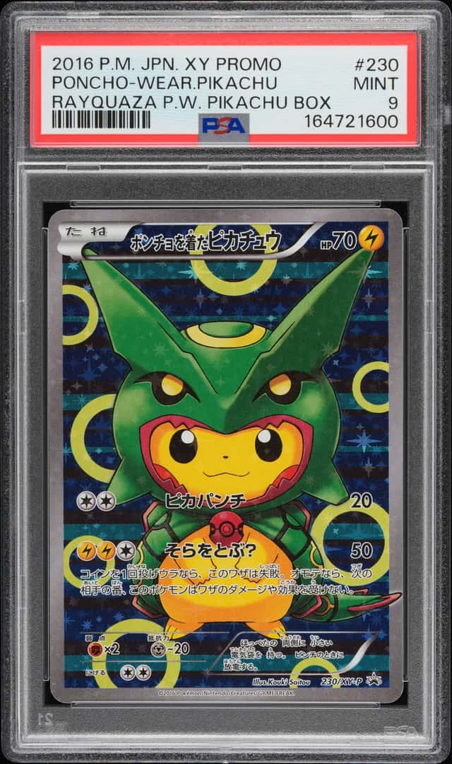 Poncho-Wearing Pikachu
